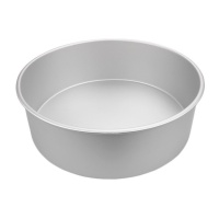 Moule rond en aluminium de 30 x 30 x 10 cm - Decora