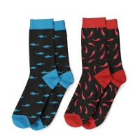 Chaussettes requins ou piments du 42 au 47 - 1 paire