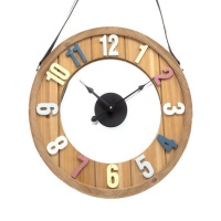 Horloge murale couleurs de 50 cm - DCasa