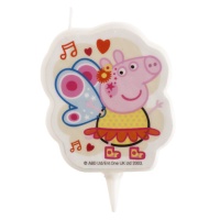 Bougie Peppa Pig fée magique de 7 cm