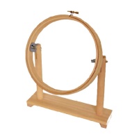 Tambour circulaire pour broder de 30 cm avec pied - Nadel