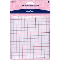 Papier quadrillé pour patrons de 87 x 61 cm - Hemline - 3 feuilles