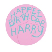 Disque comestible Happee Birthdae Harry de 15 cm