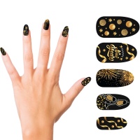 Ongles artificiels de Happy New Year