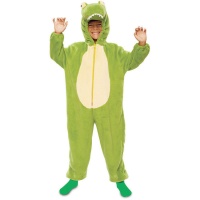 Costume de crocodile avec capuche et queue pour enfant