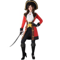 Costume de Capitaine Pirate Crochet pour femmes