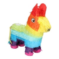 Piñata 3D de burrito coloré mexicain de 35 x 39 cm