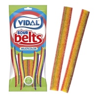 Langues multicolores avec pica pica - Vidal Sour Belts - 90 gr