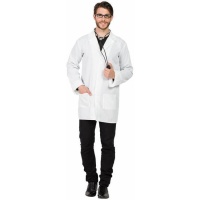 Costume de médecin avec blouse blanche pour adulte