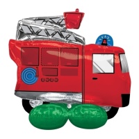 Ballon de camion de pompiers avec base de 106 x 106 cm - Anagram