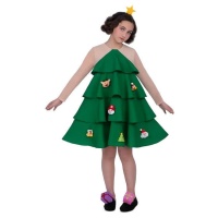 Costume de petit sapin de Noël pour enfant