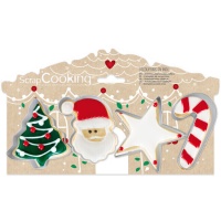 Découpeurs de Noël - Scrapcooking - 4 unités