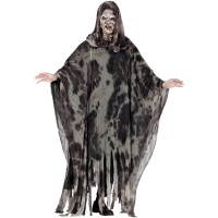 Costume de fantôme terrifiant gris pour homme