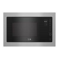 Micro-ondes encastrable 900 W avec grill - Beko BMGB25332BG