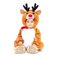 Costume de renne souriant pour bébé