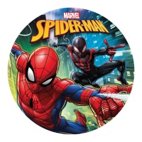 Oblea comestible de Spiderman de 20 cm - Dekora