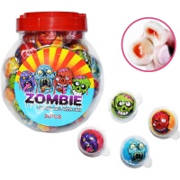 Zombies en gomme à mâcher avec gelée de 18 gr - 30 unités