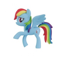 Figurine pour gâteau de Rainbow - My Little Pony de 6,8 cm - 1 unité