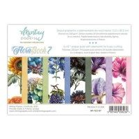 Kit de papiers de scrapbooking Flora book 7 - Mintay Papers - 24 feuilles