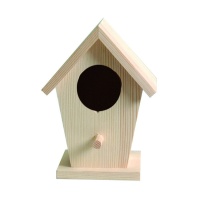 Petite cabane en bois pour oiseaux