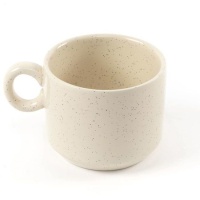 Tasse empilable crème de 350 ml