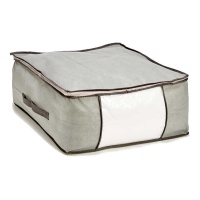 Housse de rangement pour vêtements 45 x 45 x 20 cm grise