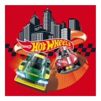 Serviettes Hot Wheels de 16,5 cm - 20 unités