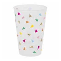 Gobelets de 473 ml avec triangles colorés - 6 unités