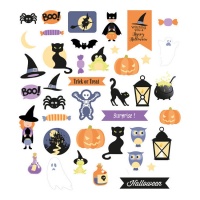 Formes en papier Halloween 2