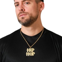 Collier Hip Hop doré