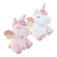 Peluche de Licorne assis de 36 cm - 1 unité