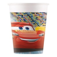 Verres Cars compostables de 200 ml - 8 unités