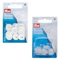 Boutons de 1,5 cm lavables - Prym - 18 unités