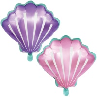 Ballon en forme de coquillage de 54 cm