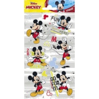 Autocollants brillants de Mickey Mouse - 1 feuille