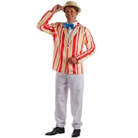 Déguisement d'homme en costume coloré