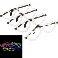 Connecteurs pour lunettes en forme de coeur lumineuses - 50 unités