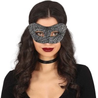 Masque araignée avec paillettes