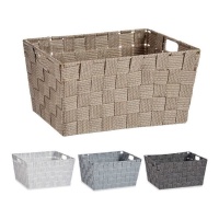 Panier en tissu conique droit de 30,4 x 20 x 14 cm - 1 unité