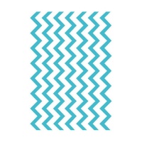 Pochoir Sasché fond Chevron de 20 x 28,5 cm - Artis décor - 1 unité