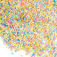 Perles miniatures multicolores pastel de 90 g - Happy Sprinkles