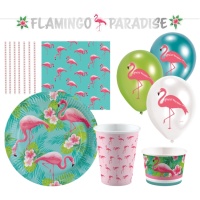 Pack pour fête de Flamants Roses