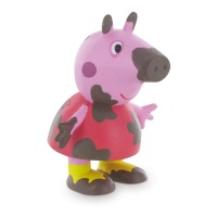 Figurine pour gâteau de Peppa Pig avec boue de 6,5 cm - 1 unité