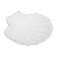 Vide-poche coquille rustique de 16 x 16,5 cm - DCasa