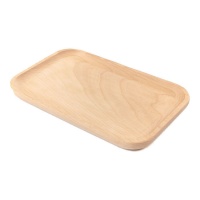 Vide poche rectangulaire en bois de 20 x 13 cm - DCasa