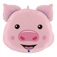 Ballon tête de cochon de 76 cm - Grabo