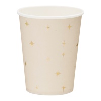 Verres de 220 ml d'étoiles Vintage - 6 unités