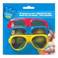 Lunettes de soleil pour enfants avec dessins Disney - 3 unités