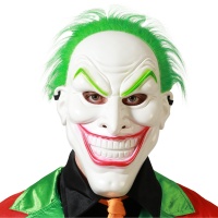 Masque de clown Joker souriant