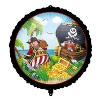 Ballon de Pirate aventureux de 46 cm - Procos